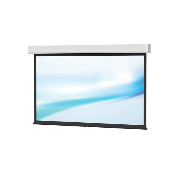 Da-Lite 85664F - 84" x 84" Ceiling Recessed Manual Screen, Square, 84" x 84", Matte White, Fabric, Roller and Spring Assembly - 85664F