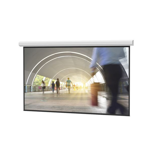 Da-Lite 70279L - 100" x 160" Wall and Ceiling Mounted Electric Screen, Wide (16:10), 100" x 160" or 189" Diagonal, Matte White, Standard 120V (60Hz), Low Voltage Control - 70279L