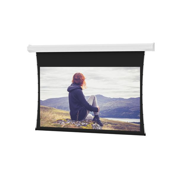 Da-Lite 70198LS - 57.5" x 92" Wall and Ceiling Mounted Electric Screen, Wide (16:10), 57.5" x 92" or 109" Diagonal, Da-Mat, Silent 120V (60Hz), Low Voltage Control - 70198LS