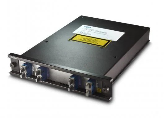 Finisar CWDM, LF, Plugin, 4:1 MUX/DEMUX, 491nm, 1531nm, 1571nm, 1611nm, LC connector - FWSF-M/D-4-2-LC