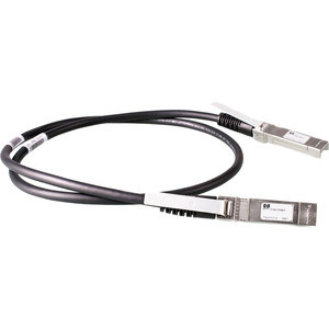 HPE X240 10G SFP+ to SFP+ 1.2m Direct Attach Copper Cable - 3.94 ft SFP+ Network Cable for Network Device - First End: SFP+ Network - Second End: SFP+ Network - Black- JD096C