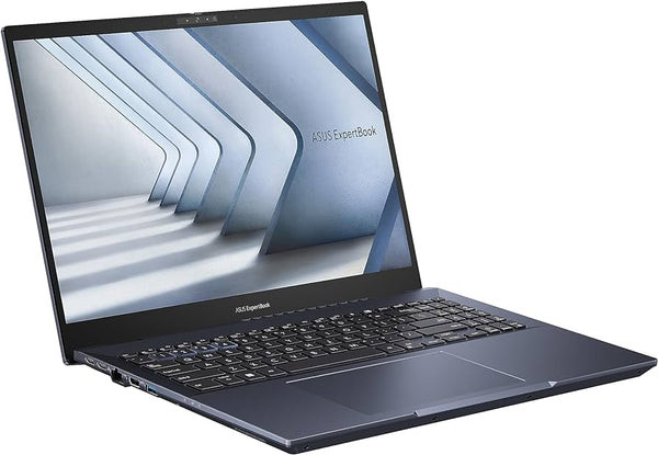 Asus ExpertBook B1 B1502 B1502CBA-P51-CA 15.6" Notebook - Intel Core i5 12th Gen i5-1235U Deca-core (10 Core) 1.30 GHz - 8 GB Total RAM - 512 GB SSD - Star Black - B1502CBA-P51-CA