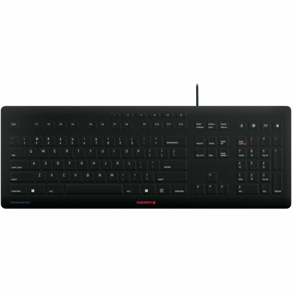 CHERRY STREAM PROTECT Keyboard - JK-8502US-2