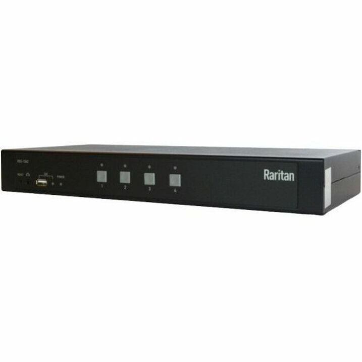 Raritan Secure Switch RSS4-102-DP - KVM / audio switch - 2-port, CAC support, DP, NIAP PP4.0 certificated, single head - 2 x KVM / audio - 1 local user - desktop - RSS4-102-DP