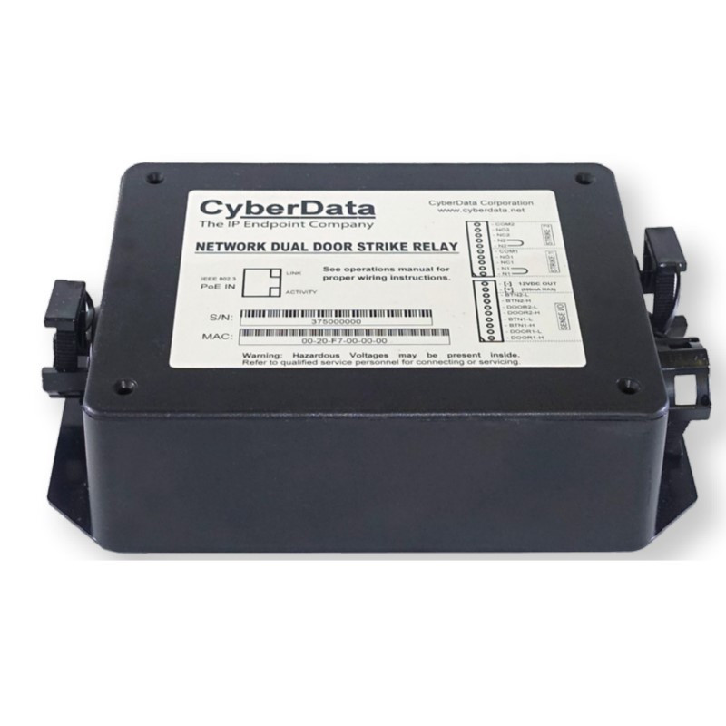 Networked Dual Door Strike Relay New Device - 011375