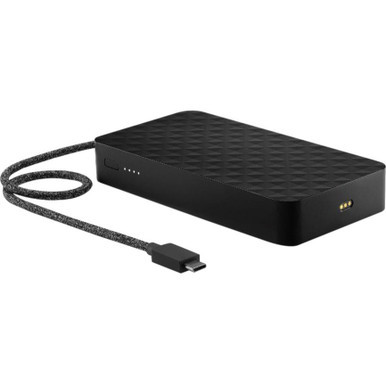 HP USB-C Essential Power Bank - For USB Device, Notebook - 3 A - 5 V DC, 9 V DC, 10 V DC, 12 V DC, 15 V DC, 20 V DC Output - 5 V DC, 15 V DC, 20 V DC Input - 3TB55AA HP USB-C Essential Power Bank - For USB Device, Notebook - 3 A - 5 V DC, 9 V DC, 10 V DC, 12 V DC, 15 V DC, 20 V DC Output - 5 V DC, 15 V DC, 20 V DC Input - 3TB55AA
