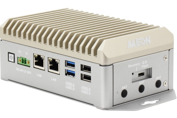 Aaeon BOXER-8652AI AI@Edge Compact Fanless Embedded AI System with NVIDIA Jetson Orin NX - BOXER-8652AI-JP511N-A1-1010