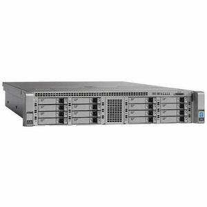 Cisco C240 M4 2U Rack Server - 2 x Intel Xeon E5-2630 v4 2.20 GHz - 128 GB RAM - Serial ATA/600 Controller - Intel C610 Chip - 2 Processor Support - 1.50 TB RAM Support - Matrox G200e Up to 8 MB Graphic Card - Gigabit Ethernet - UCS-SPC240M4L-B-S1