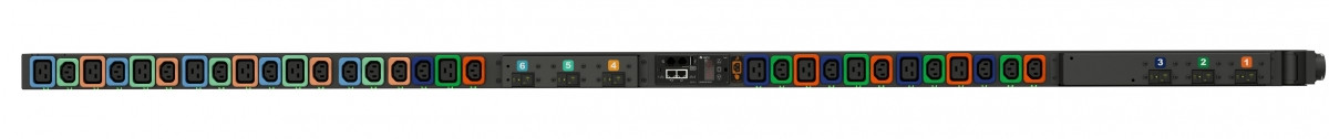 Vertiv Geist 24-Outlets PDU - Switched, Monitored - 12 x U-Lock IEC 60320 C13, 12 x U-Lock IEC 60320 C19 - US30007L