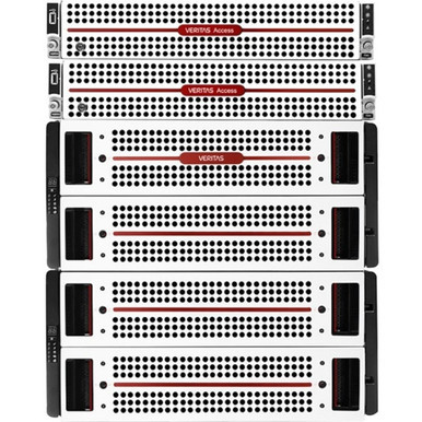 Veritas Access 3340 NAS/DAS Storage System - 82 x HDD Installed - 636.30TB Installed HDD Capacity - 12Gb/s SAS Controller - RAID Supported 6 - Network (RJ-45) - 5U - Rack-mountable 26108-M0009