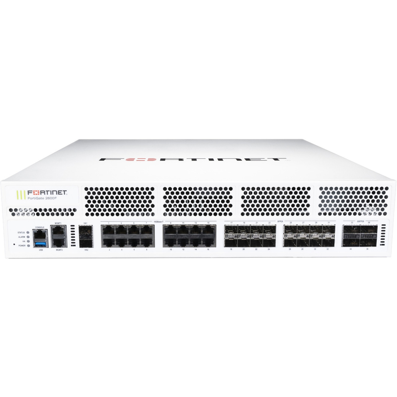 Fortinet FortiGate FG-2601F Network Security/Firewall Appliance - FG-2601F-LENC