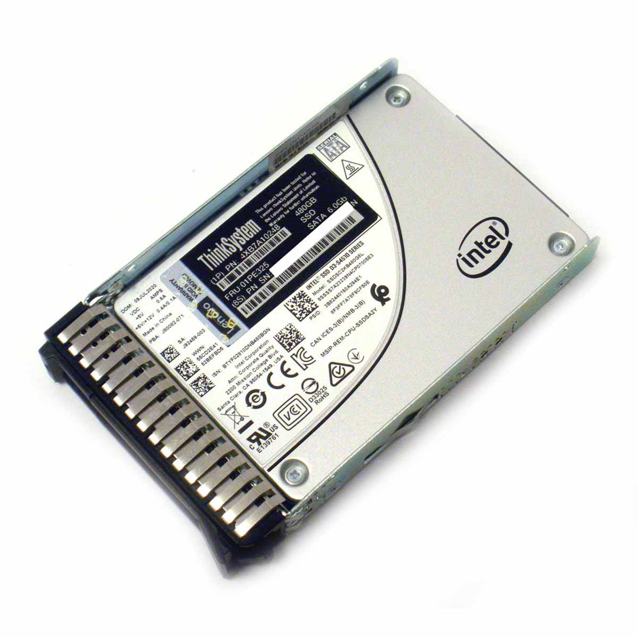 Lenovo D3-S4510 480 GB Solid State Drive - 2.5" Internal - SATA (SATA/600) - Read Intensive - 4XB7A10248