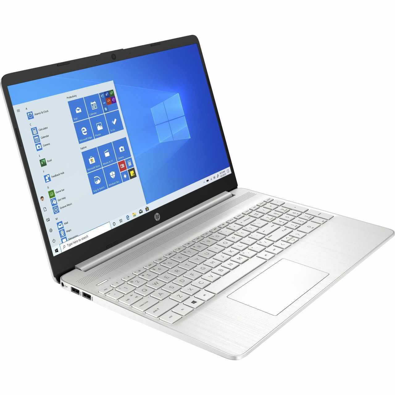 HPE 15-dy2000 15-dy2091wm 15.6" Notebook - HD - 1366 x 768 - Intel Core i3 11th Gen i3-1115G4 Dual-core (2 Core) 3 GHz - 8 GB Total RAM - 256 GB SSD - Natural Silver - 491D1UA#ABA