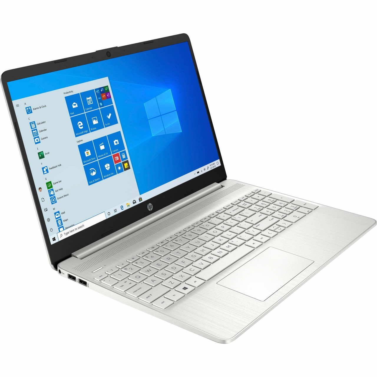 HPE 15-dy2000 15-dy2131wm 15.6" Notebook - Full HD - 1920 x 1080 - Intel Core i3 11th Gen i3-1115G4 Dual-core (2 Core) - 8 GB Total RAM - 512 GB SSD - Natural Silver - 33K46UA#ABA