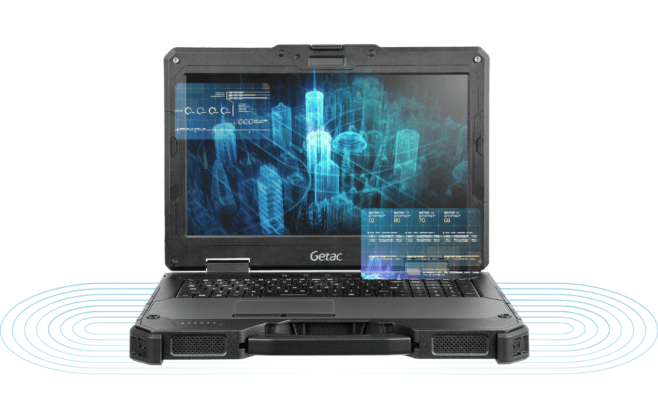 Getac X600-i7-11850H vPro+TAA, w/o Webcam, WIN10 Pro x64, 32G, User-swap stge:512GB PCIe SSD - XR5XS6RABDDA