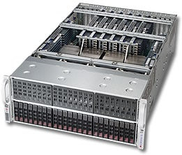 Supermicro SuperServer 4048B-TR4FT (Complete System Only), Quad socket R1 (LGA 2011) supports Intel Xeon processor