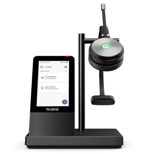 Teledynamic Mono DECT wireless headset - YEA-WH66-MONO-UC
