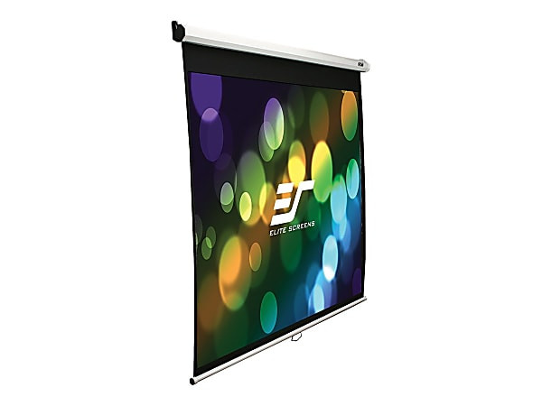 Elite Screens Manual Pull Down Projector Screen - M84NWV-SRM