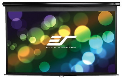 Elite Screens Manual Pull Down Projector Screen - M135XWV2