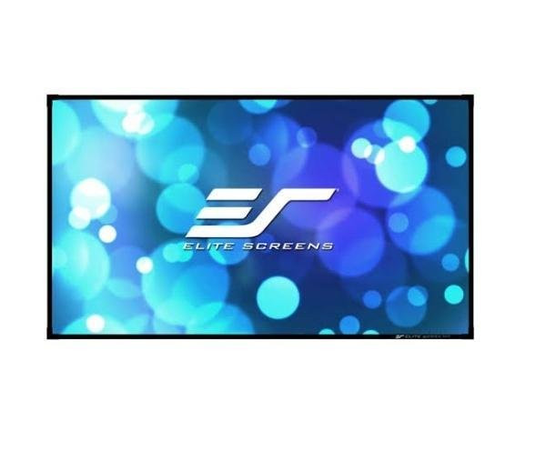 Elite Screens Aeon, 200inch 16:9, 4K Home Theater Fixed Frame EDGE FREE Borderless Projection Projector Screen - AR200WH2