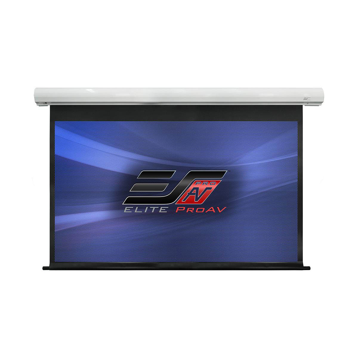 Elite Screens Saker, 180in 16:9 with 24in Drop, Electric Motorized Drop Down Projection Projector Screen - SK180XHW2-E12