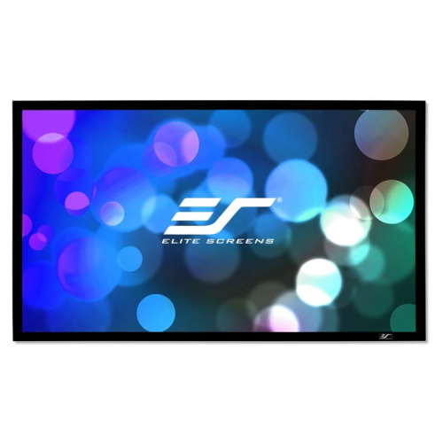 Elite Screens AEON Ceiling Light Rejecting Series, 120 Diag 16:9,Edge Free Ambient Light Rejecting Fixed Frame Projection Screen - AR120H-CLR