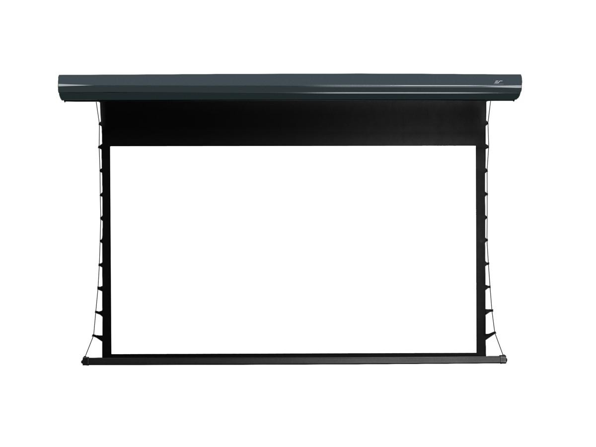 Elite Screens Starling TabTension 2, 135 16:9, 6 Drop, Tensioned Electric Motorized Projector Screen - STT135UWH2-E6