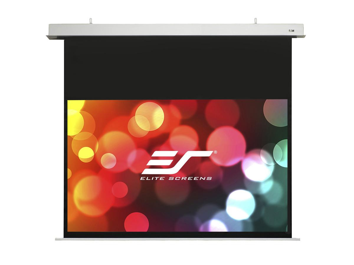 Elite Screens Evanesce, 126-inch 169, Sound Transparent In-Ceiling Projection Projector Screen - IHOME126H2-E12-AUHD