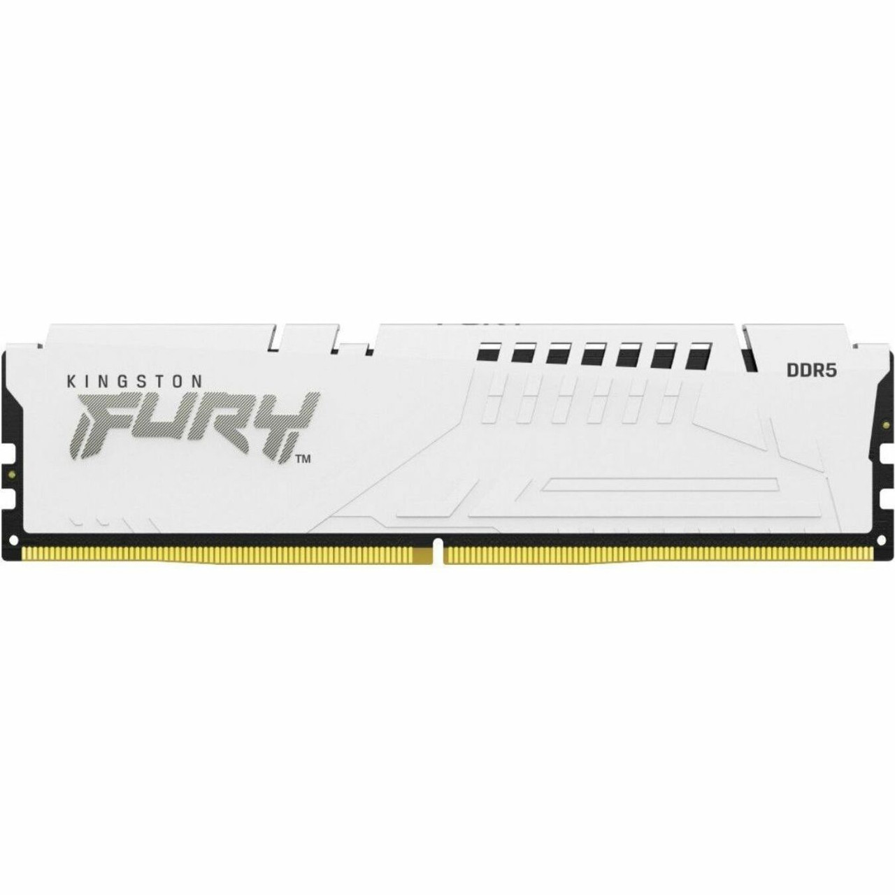 Kingston 64GB (4x16GB) DDR5 5200MT/s CL40 FURY Beast White XMP - KF552C40BWK4-64