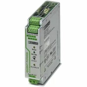 Perle QUINT Power Supply - DIN Rail Mountable - 12 V DC Output - 1 +12V Rails - 23201158