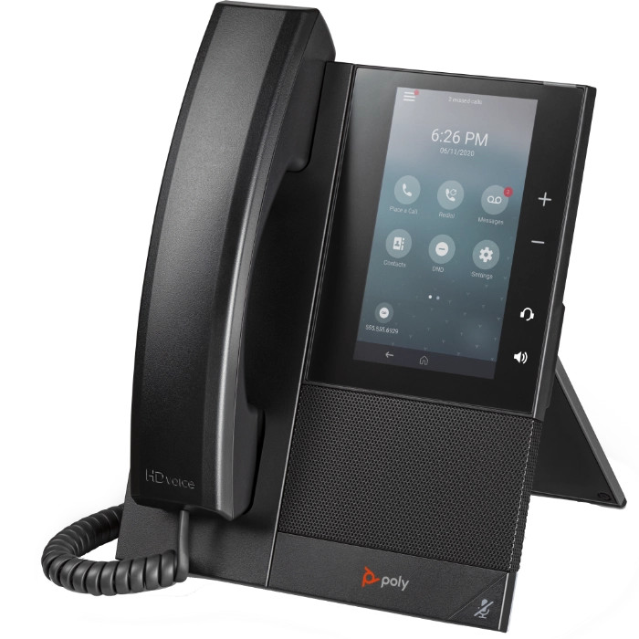 Poly CCX 500 IP Phone - Corded - Corded - Desktop - 82Z78AA