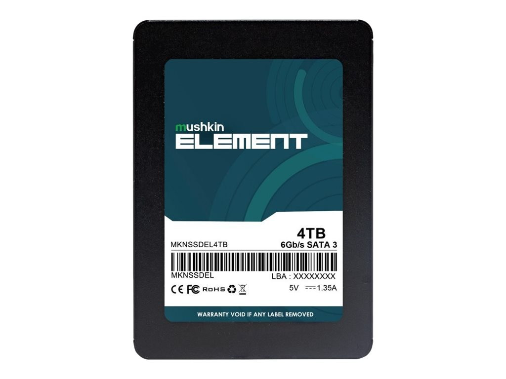 Edge Elements 4 TB Solid State Drive - Internal - SATA (SATA/600) - MKNSSDEL4TB