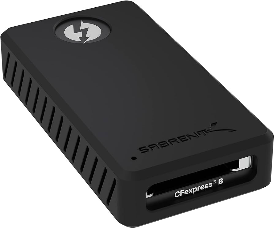 Sabrent Thunderbolt 3 & USB 3 Type-C to CFexpress Type-B Card Reader - 1.46 GB/s - CFexpress Type B - Thunderbolt 3External - CR-T3CF