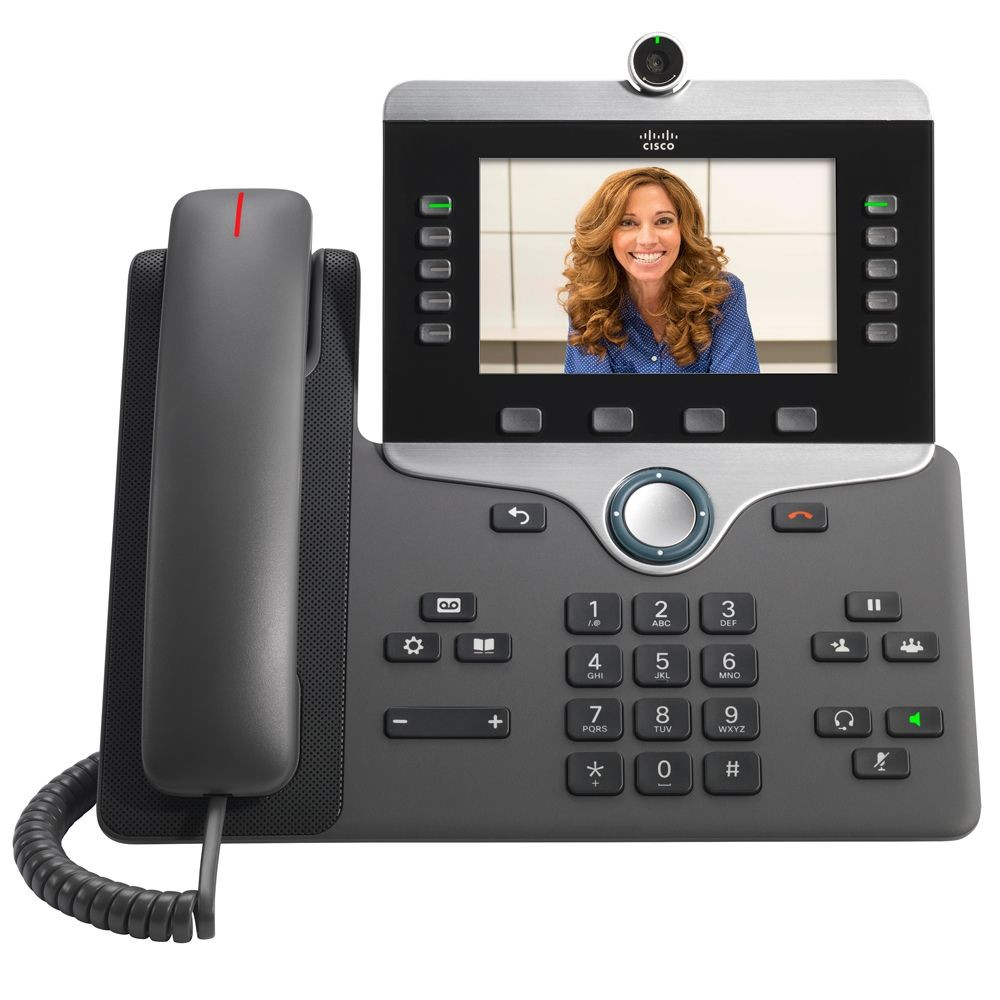 Cisco 8865 IP Phone - Refurbished - Corded - Corded/Cordless - Wi-Fi, Bluetooth - Wall Mountable - Black - CP-8865-A-K9-RF Cisco 8865 IP Phone - Refurbished - Corded - Corded/Cordless - Wi-Fi, Bluetooth - Wall Mountable - Black - CP-8865-A-K9-RF