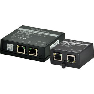 Altronix IP and PoE+ over Extended Distance CAT5e or UTP Solution - 2 x Network (RJ-45) - 1640.42 ft Extended Range - PACE1PRMT