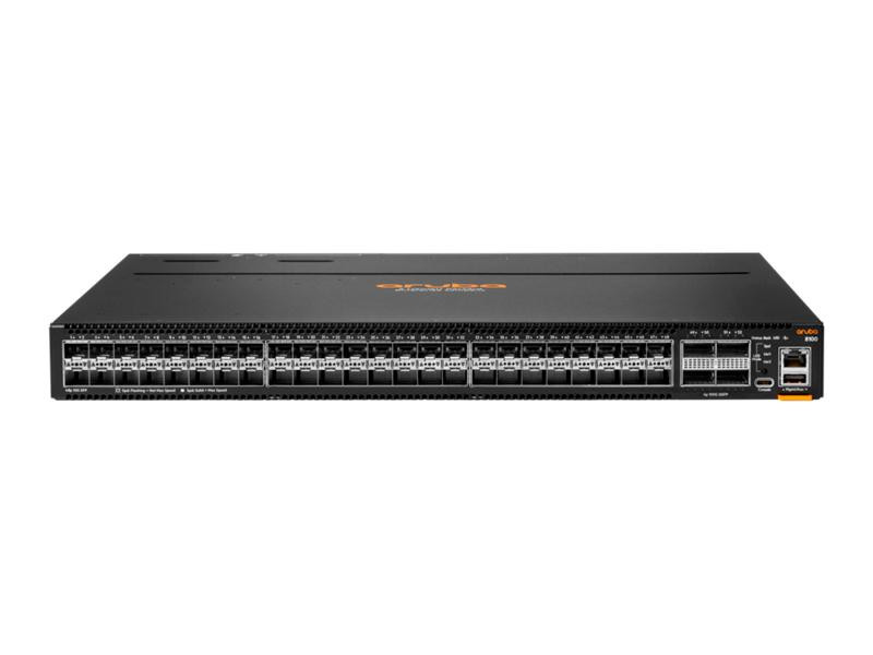 HPE CX 8100 48XF4C Ethernet Switch - Manageable - 10 Gigabit Ethernet, 100 Gigabit Ethernet - 10GBase-X, 100GBase-X - 3 Layer Supported - Modular - 450 W Power Consumption - R9W90A#ABA