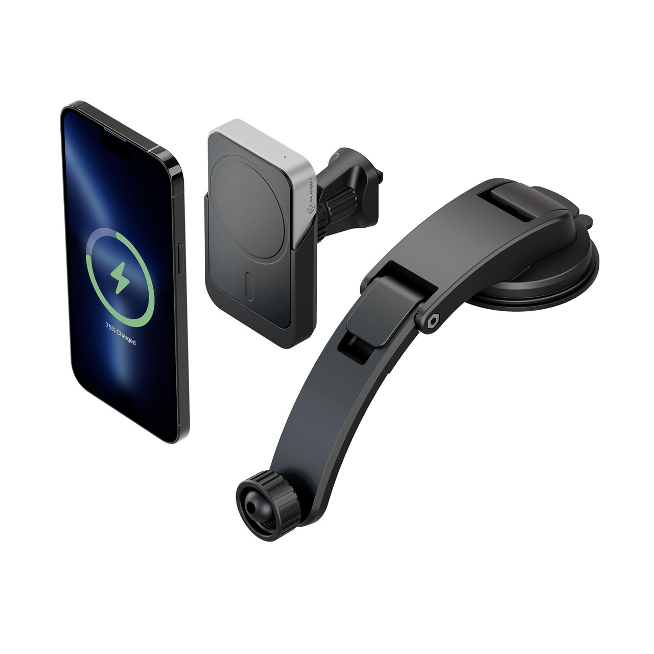 Alogic Matrix Universal Magnetic Car Charger with Air Vent & Dash Mount - MSCCMDM