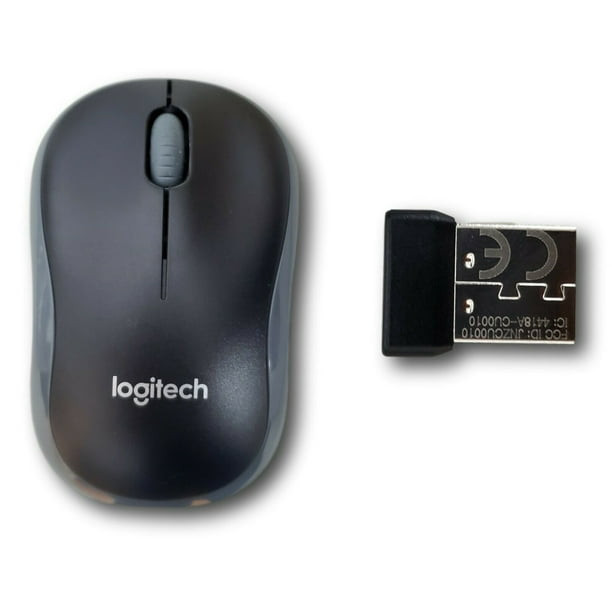 Logitech M220 Silent Wireless Mouse - Optical - Wireless - Bluetooth/Radio Frequency - 2.40 GHz - Black - USB - 1000 dpi - Scroll Wheel - 3 Button(s) - Symmetrical - 910-005690