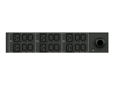 Raritan PDU - Switched, Monitored - NEMA L21-30P - 12 x IEC 60320 C13, 6 x IEC 60320 C19 - 2U - Rack - PX3-5902R-K1