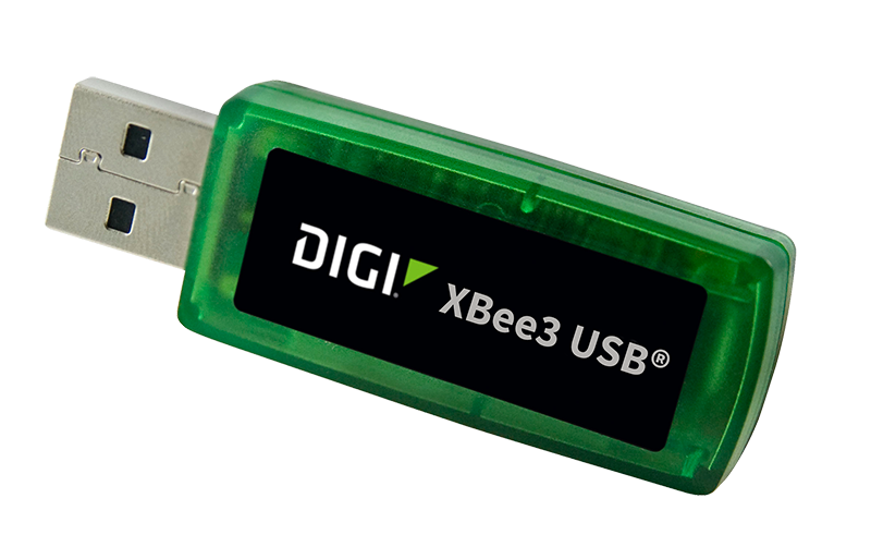 Digi Xbee3 USB Adapter Zigbee Pro - Rf Transceiver 2.4Ghz 802.15.4, Digimesh, Zigbee USB 250Kbps - Xu3-A11