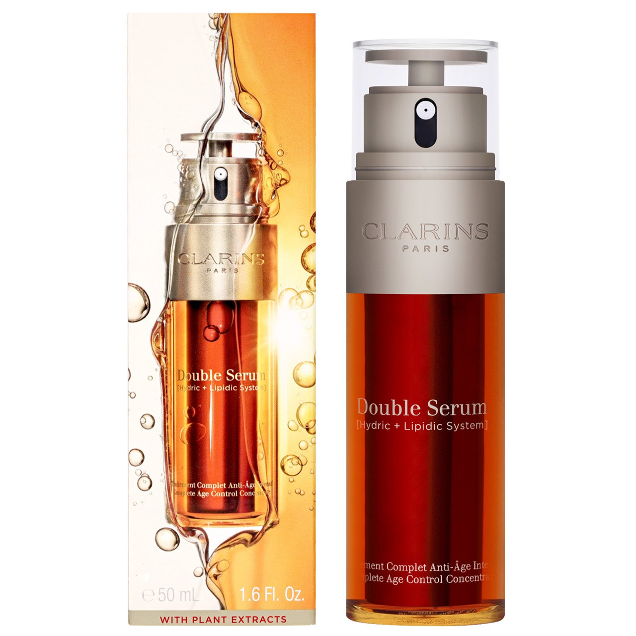 CLARINS Double Serum 50ml + 目元サンプル3枚 Clarins Double Serum 50ml NZ | Adore Beauty