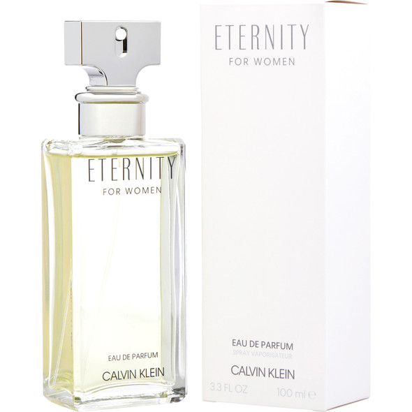 Calvin Klein Eternity for Women Eau De Parfum Spray 3.3 oz  Fragrance 088300101405