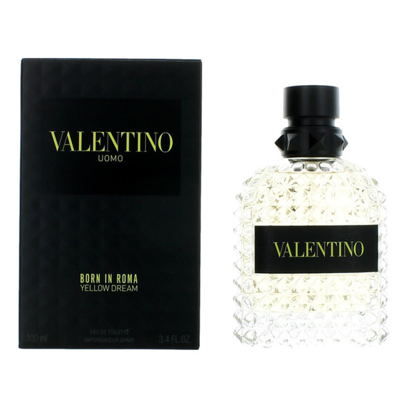 Valentino Uomo Born In Roma Yellow Dream by Valentino 3.4 oz Eau De Toilette Spray for Men Fragrance 03614273261425