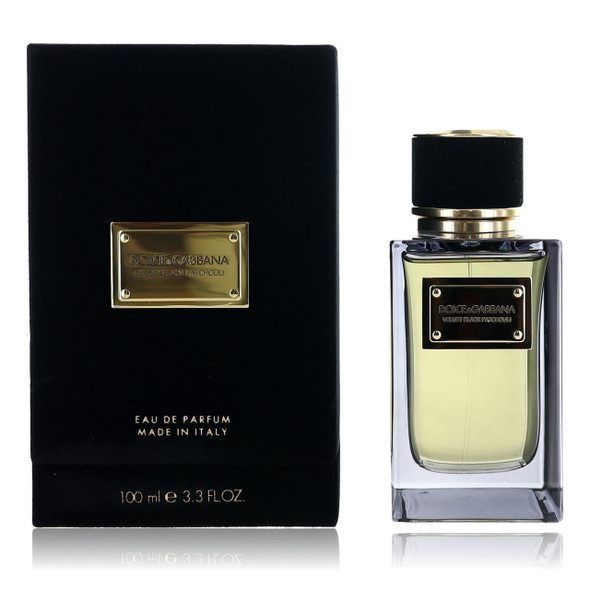 Velvet Black Patchouli by Dolce & Gabbana 3.3 oz Eau De Parfum Spray for Unisex Fragrance 08054754400007