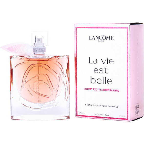 La Vie Est Belle Rose Extraordinaire by Lancome 3.4 oz L'Eau de Parfum Florale Spray for Women Fragrance 3614274104370