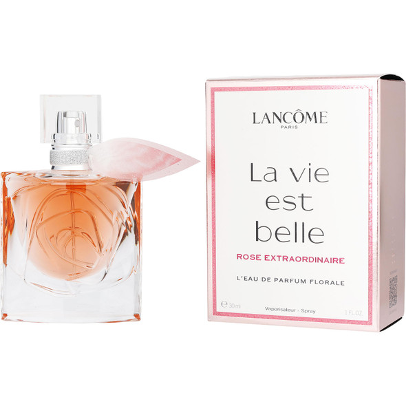 La Vie Est Belle Rose Extraordinaire by Lancome 1 oz L'Eau de Parfum Florale Spray for Women Fragrance 3614274103007