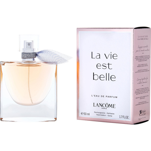 La Vie Est Belle by Lancome 1.7 oz L'Eau de Parfum Refillable Spray Women Fragrance 3605532612768