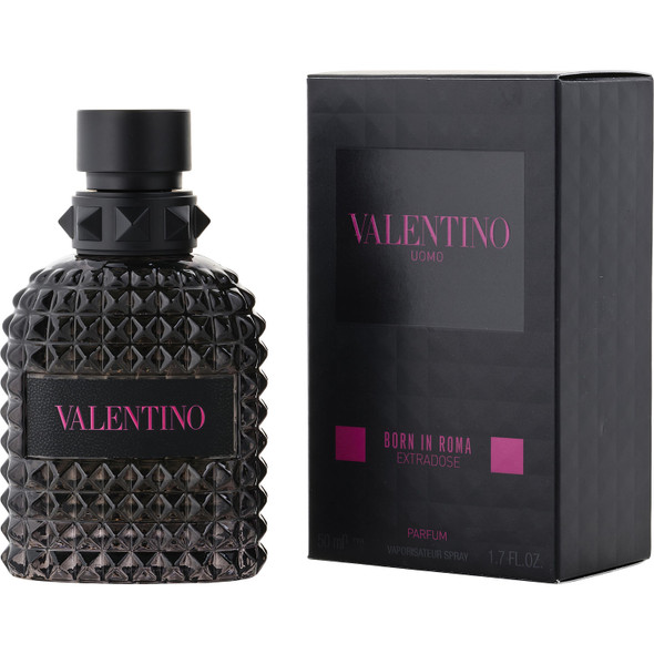 Valentino Uomo Born In Roma Extradose Parfum For Men 1.7 oz Fragrance 3614274350722