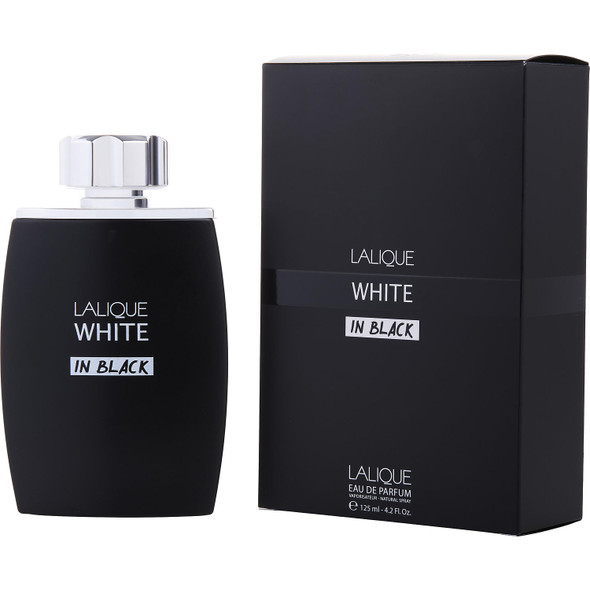 Lalique White In Black by Lalique EDP Cologne for Men 4.2 oz Fragrance 7640171196930
