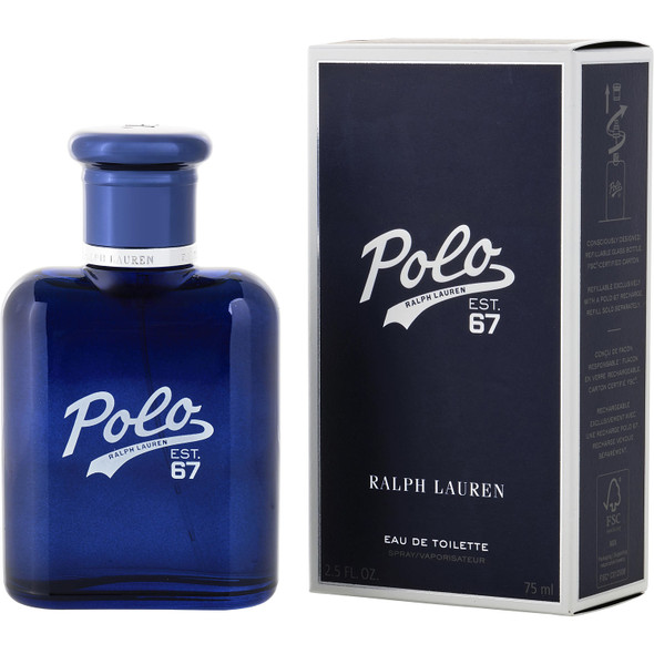 Polo Ralph Lauren EST. 67 Cologne for Men EDT 2.5 oz Fragrance 3605972910264